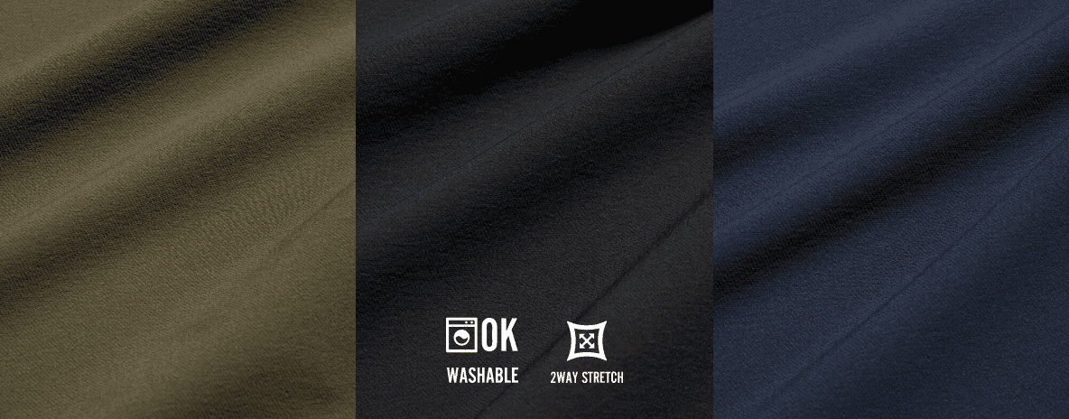 WASHABLE OK/2WAY STRETCH