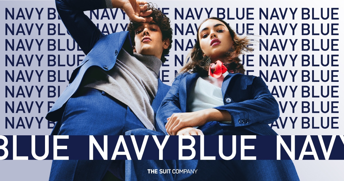 NAVY BLUE｜THE SUIT COMPANY×UNIVERSAL LANGUAGE ONLINE SHOP