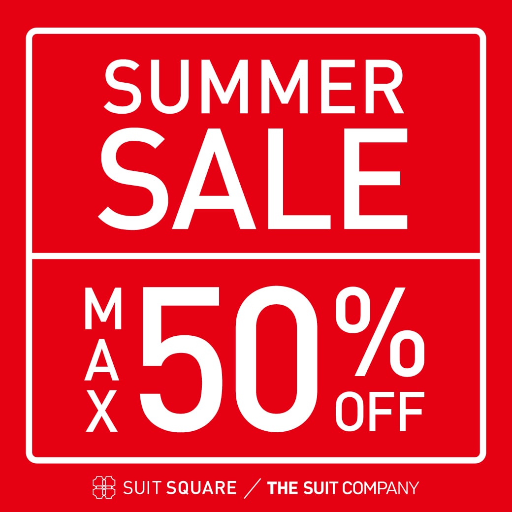 【SUIT SQUARE/THE SUIT COMPANY】SUMMER SALE開催！