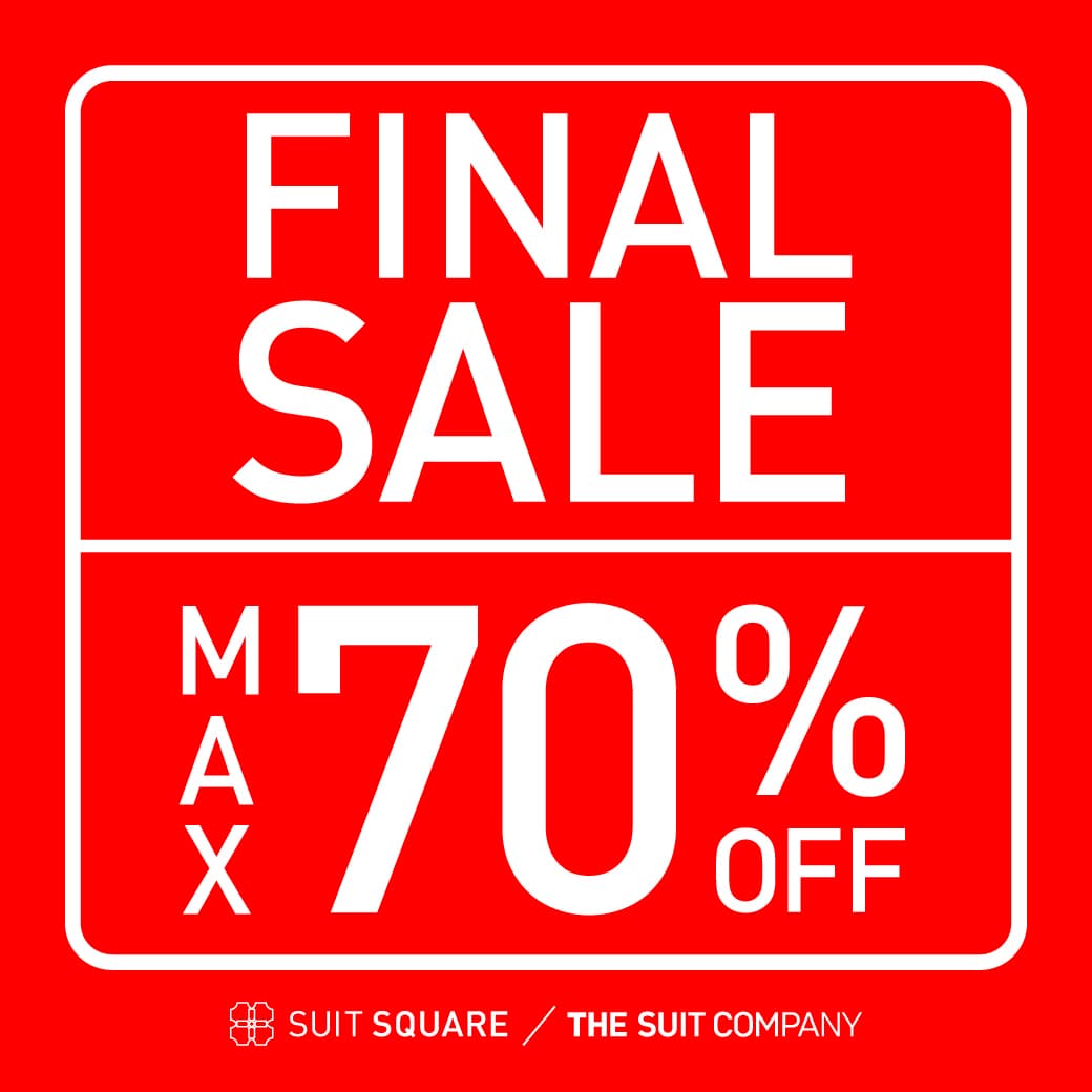 【SUIT SQUARE/THE SUIT COMPANY】FINAL SALE開催！