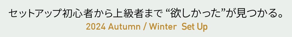 初心者から上級者まで欲しかったが見つかる。セットアップコレクション