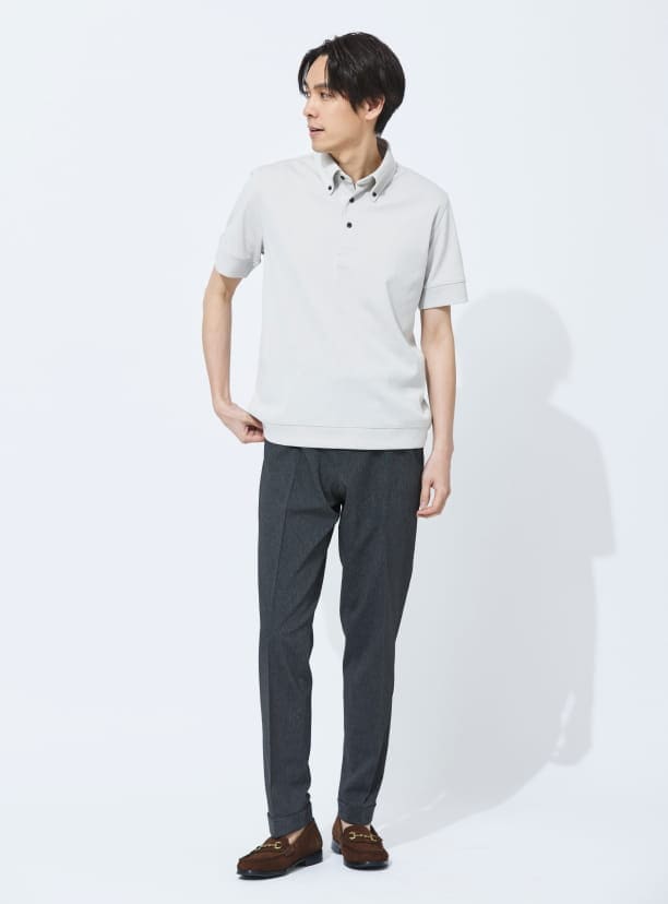 オフィT Polo shirt 着画