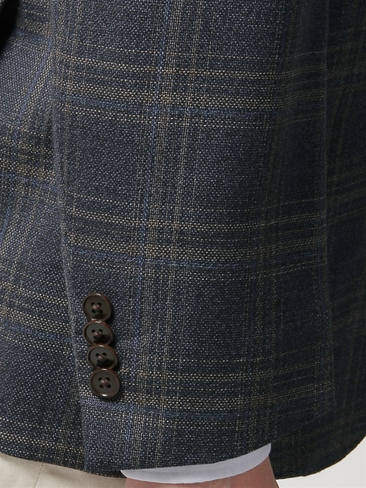 REDA／SUPER110'sウールストレッチ チェック柄ツイルジャケット（3460320-MD） | THE SUIT  COMPANY／UNIVERSAL LANGUAGE | ザ・スーツカンパニー×ユニバーサルランゲージ公式通販｜THE SUIT  COMPANY×UNIVERSAL LANGUAGE ONLINE SHOP