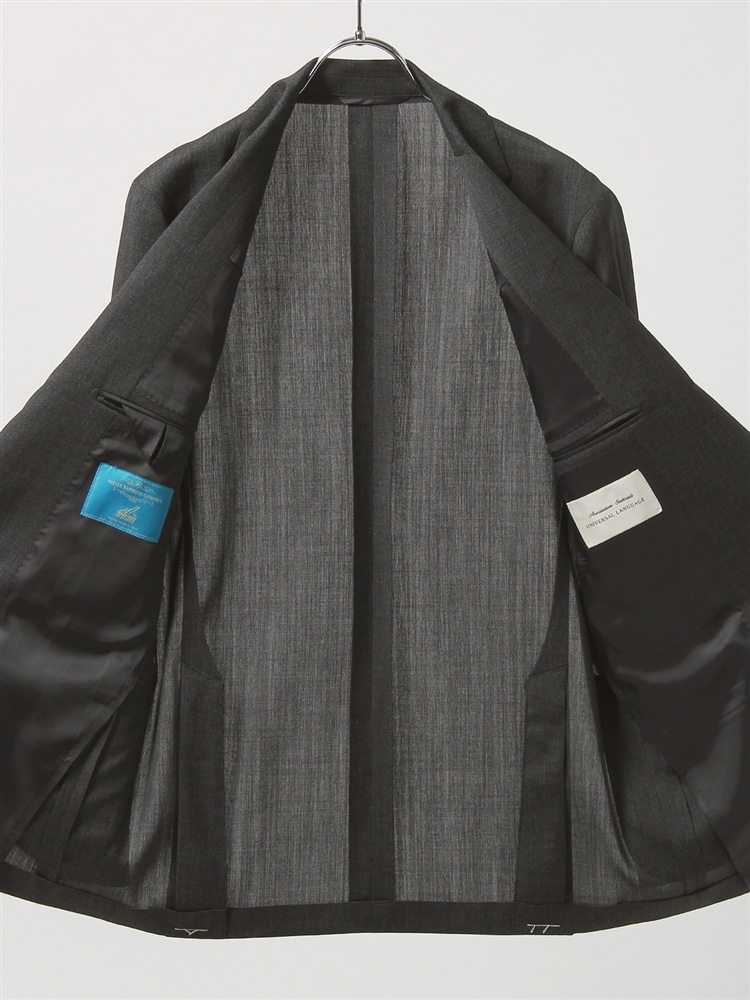 ロベルト　カバリ　クロコダイル　ヌバックジャケット身幅53cmスリムフィット