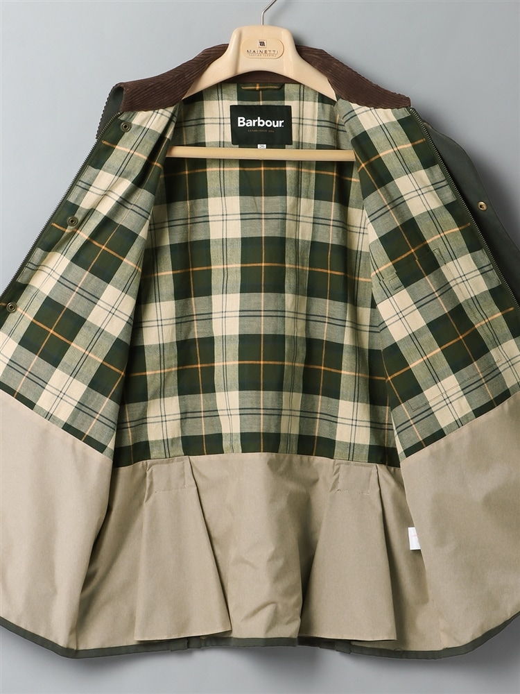 GOOVI／オーバーサイズビデイル／Barbour／ミルドサキソニーウール9 アウター オーバーサイズ