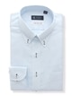 ワイシャツ／長袖／形態安定／COOL MAX／ボタンダウンカラー／織柄／BASIC／ドレスシャツ0