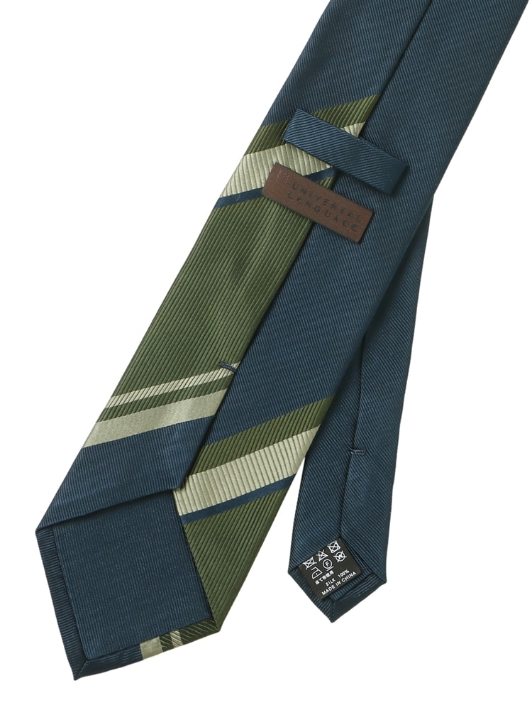 ネクタイ／シルク／ストライプ×織柄1 ネクタイ プレゼント