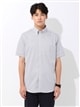 ワイシャツ／半袖／形態安定／COOL MAX／ボタンダウンカラー／チェック／FIT／ドレスシャツ1