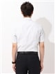 ワイシャツ／半袖／ノンアイロンストレッチ／ボタンダウンカラー／BASIC／ドレスシャツ3